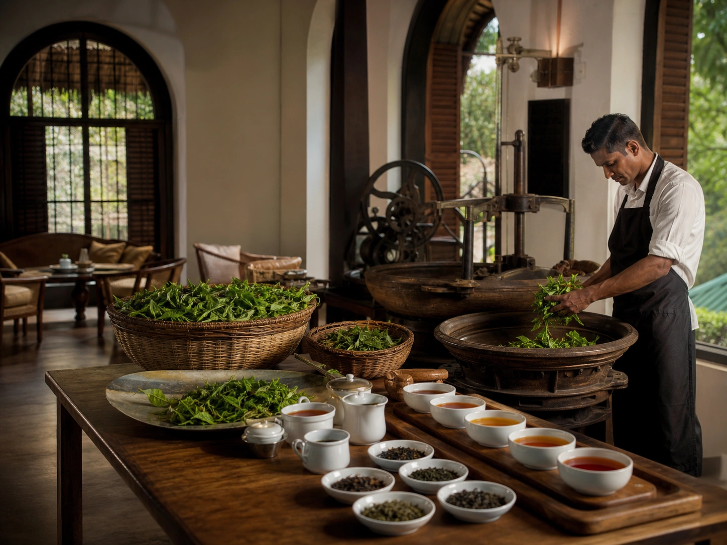 Ceylon Tea Factory Experience